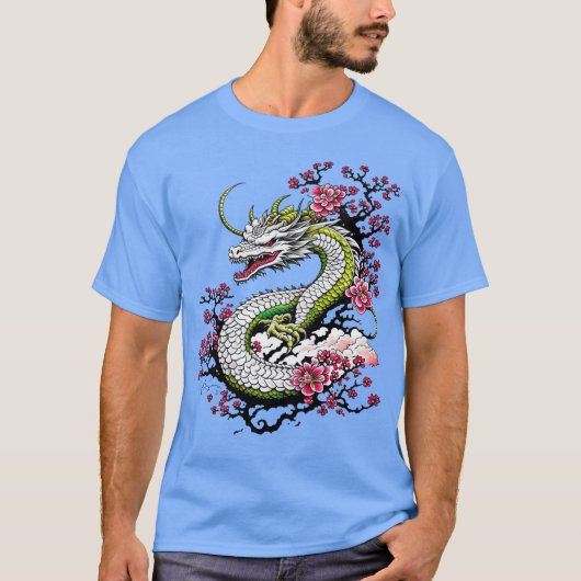 T-shirt Sakura Dragon (Devant)