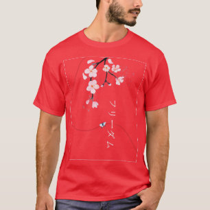 T-shirt Sakura Fleur Japonaise Fleur de Cherche Blossom Ja