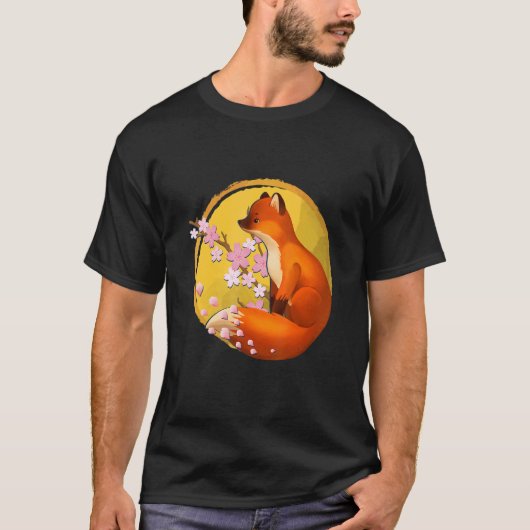 T-shirt Sakura Fox (Devant)
