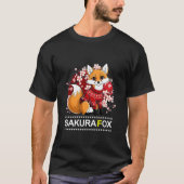 T-SHIRT SAKURA FOX (Devant)