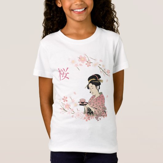 T-Shirt Sakura Geisha (Devant)