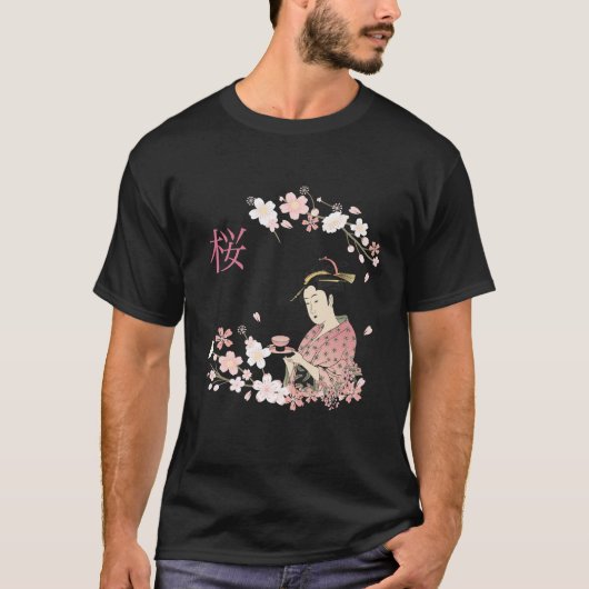 T-shirt Sakura Geisha (Devant)