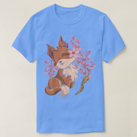 T-shirt Sakura Nature Forest Amoureux des animaux Cherry B (Design devant)