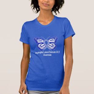 T-shirt SAL de sclérose latérale amyotrophique avec le