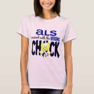 T-shirt SAL sali avec le poussin faux
