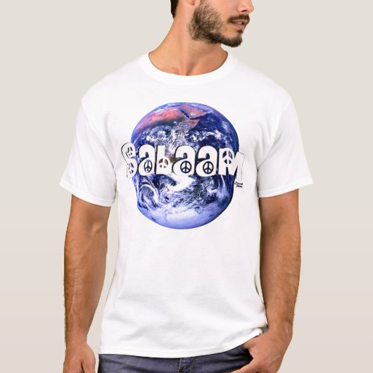 T-shirt Salaâm de la terre (Devant)