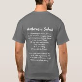 T-shirt Salade d'ambroisie (Dos)
