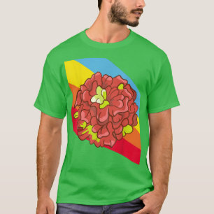 T-shirt Salade de feuilles de chêne Laitue Feuilles de chê