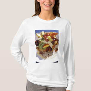 T-shirt Salade de fruits avec de la glace.