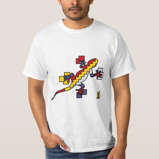 T-shirt salamander (Devant)
