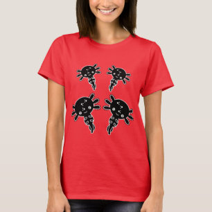 T-shirt Salamandre axotique exotique