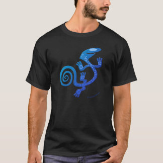 T-shirt Salamandre (bleue)