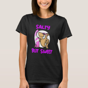 T-shirt Salé Mais Doux Surf Aimer Requin