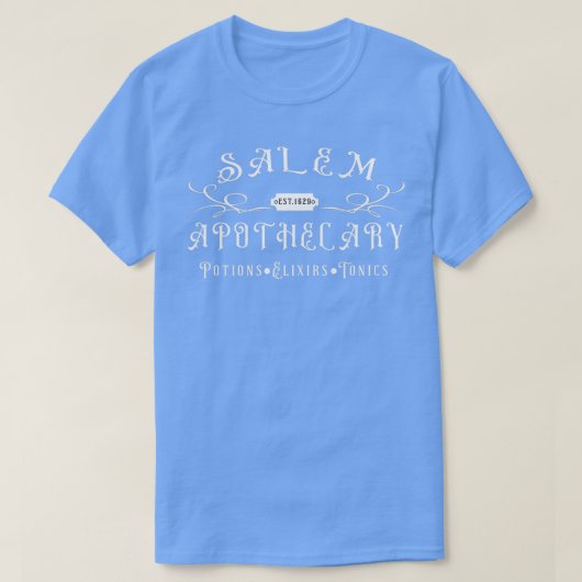 T-shirt Salem Apothecary Halloween Potion de design Elixir (Design devant)
