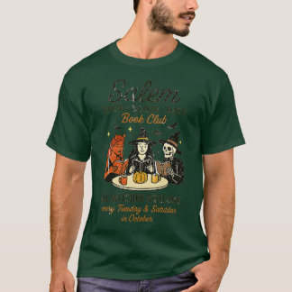 T-shirt Salem book booster chauves-souris club de livre