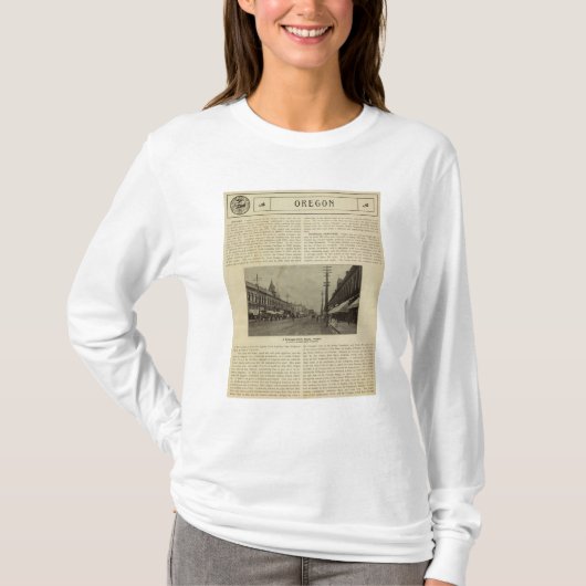 T-shirt Salem, ou rue (Devant)