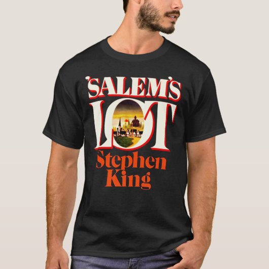 T-shirt Salem&x27 ; s Lot - King First Edition Series Esse (Devant)