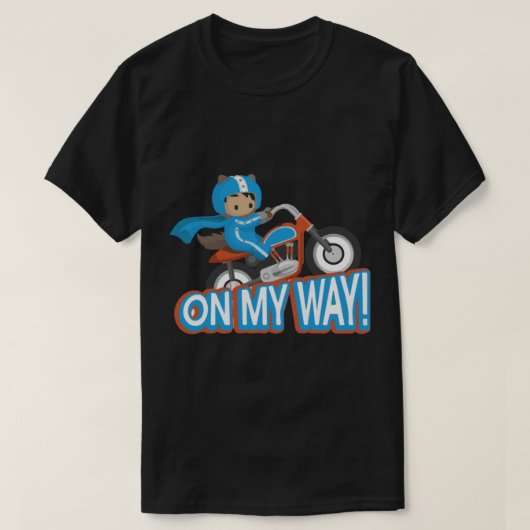 T-shirt Salesforce Astro On My Way - Salesforce sur le ter (Design devant)