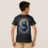 T-shirt "Salily Distressed : Les Chroniques de Chroma (Dos entier)