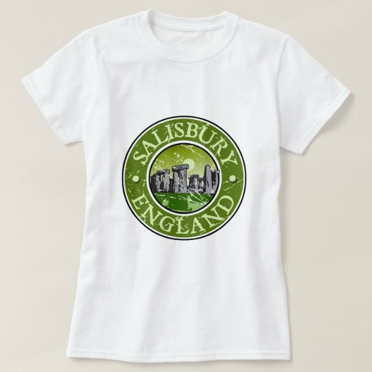 T-shirt Salisbury Angleterre (Design devant)