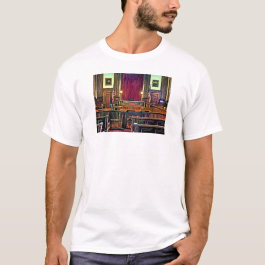 T-shirt Salle d'audience (Devant)