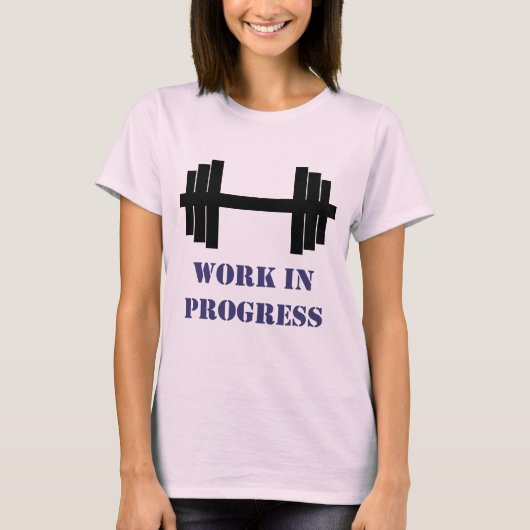 T-shirt Salle De Fitness En Cours (Devant)