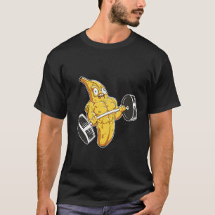 T-shirt Salle De Fitness Exercice Banana Lifting Entraînem