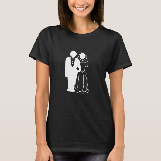 T-shirt Salle de mariée Mariage esthétique tendance (Devant)