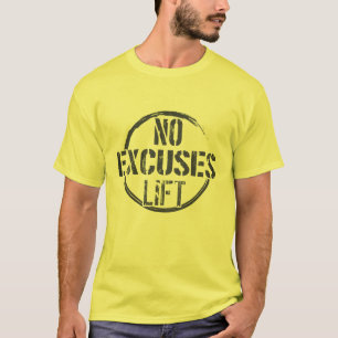T-shirt Salle de musculation LIFT sans excuses