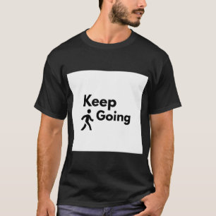 T-shirt Salle de musculation Powerlifting Continuez