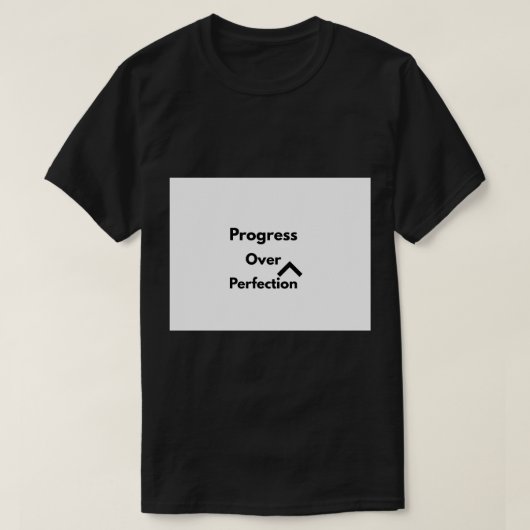 T-shirt Salle de musculation Powerlifting Progresser plutô (Design devant)