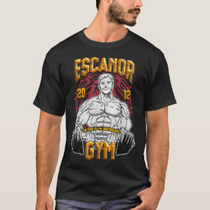 T-shirt Salle de sport Escanor vintage