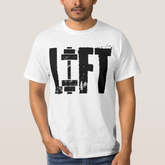 T-SHIRT SALLE DE SPORT ET DE TRAVAIL (Devant)