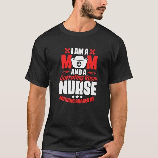 T-shirt Salle d'opération Infirmière Maman Médicale Rn Inf (Devant)