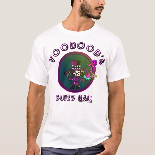 T-shirt Salle Voodoods Blues (Devant)