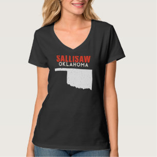 T-shirt Sallisaw USA State America Travel Oklahoman