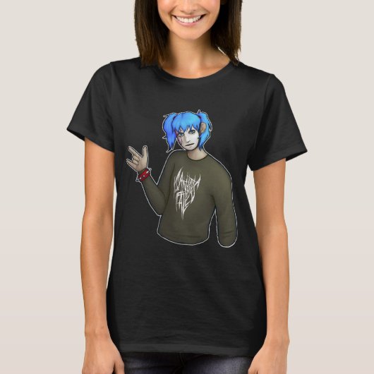 T-shirt Sally Fisher de Sally Face (Devant)