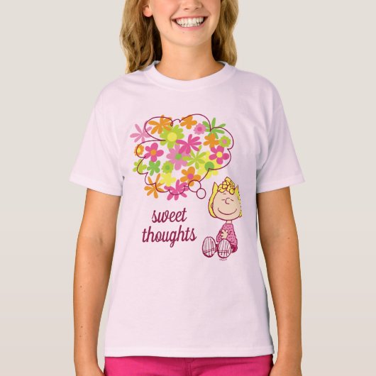 T-shirt Sally pense aux fleurs (Devant)