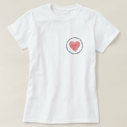 T-shirt Salmo 119:9 (Design devant)