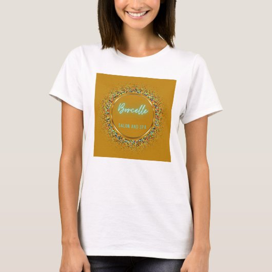 T-shirt Salon Borcelle et logo Spa (Devant)