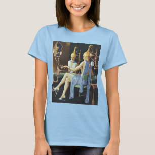 T-shirt Salon de beauté de science-fiction vintage Spa Man