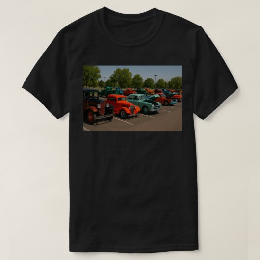 T-shirt Salon de voiture (Design devant)