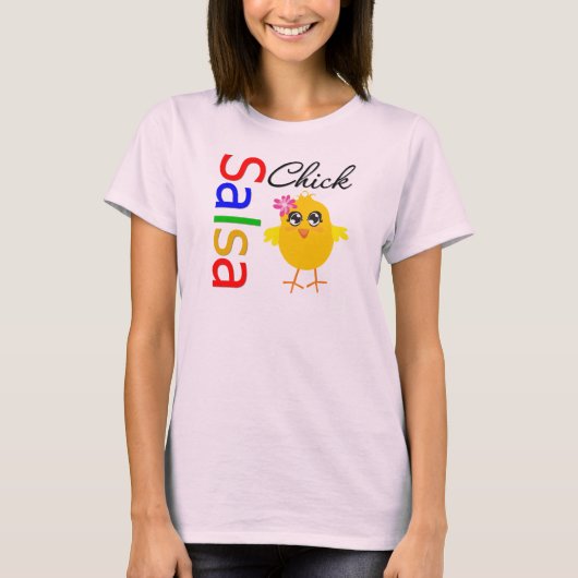 T-shirt Salsa Chick (Devant)