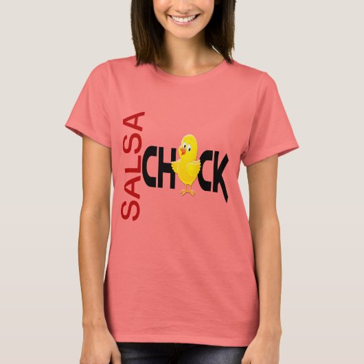 T-shirt Salsa Chick (Devant)