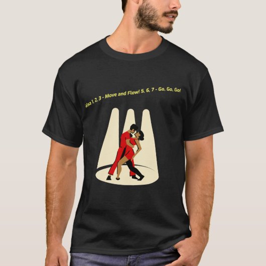 T-shirt Salsa Dance (Devant)