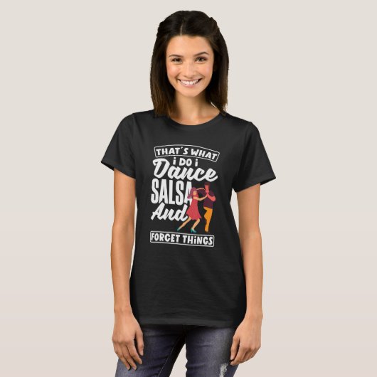 T-shirt Salsa Dance Salsa Dancing (Devant entier)