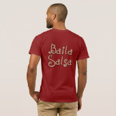 T-shirt Salsa de Baila (Dos entier)