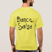 T-shirt Salsa de danse (Dos)