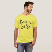 T-shirt Salsa de danse (Devant entier)