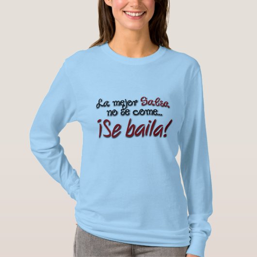 T-shirt Salsa de mejor de La… (Devant)
